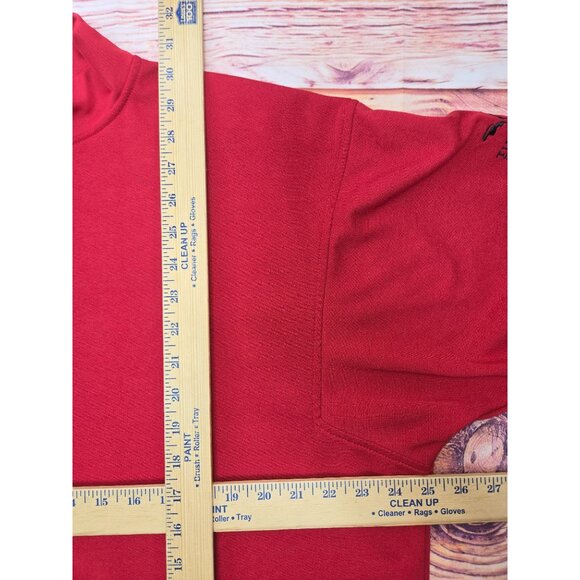 Footjoy Mens Red Golf Mock Sweater XL - Timarron Country Club - Picture 9 of 9